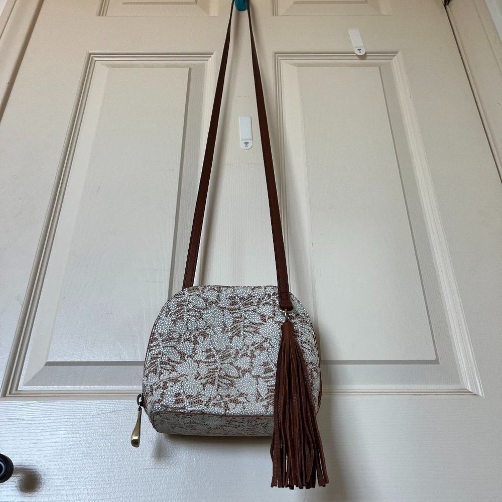 HOBO Nash Leather Crossbody Bag | Botanical Beauty